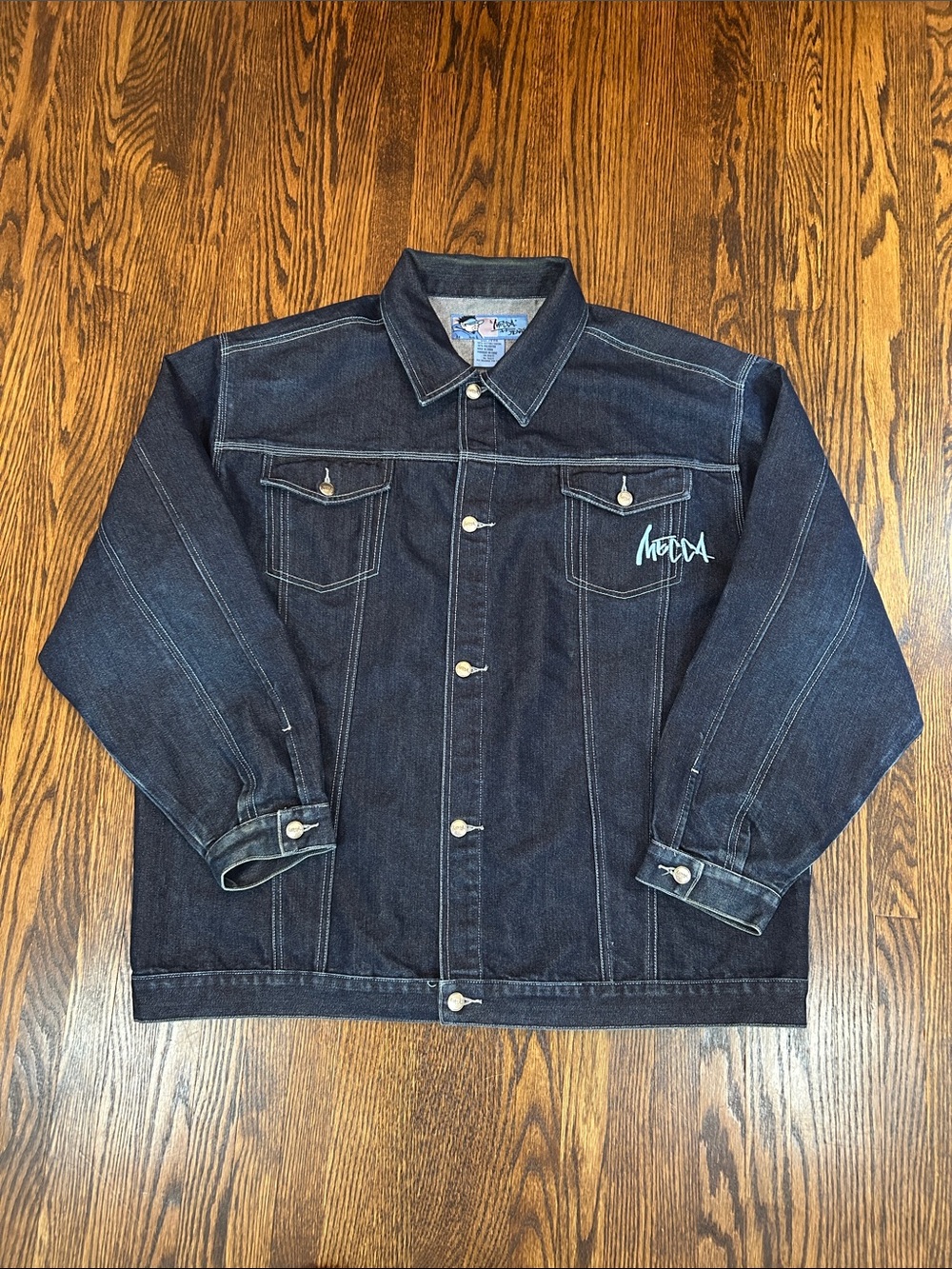 Vintage Y2K Mecca Jean Jacket